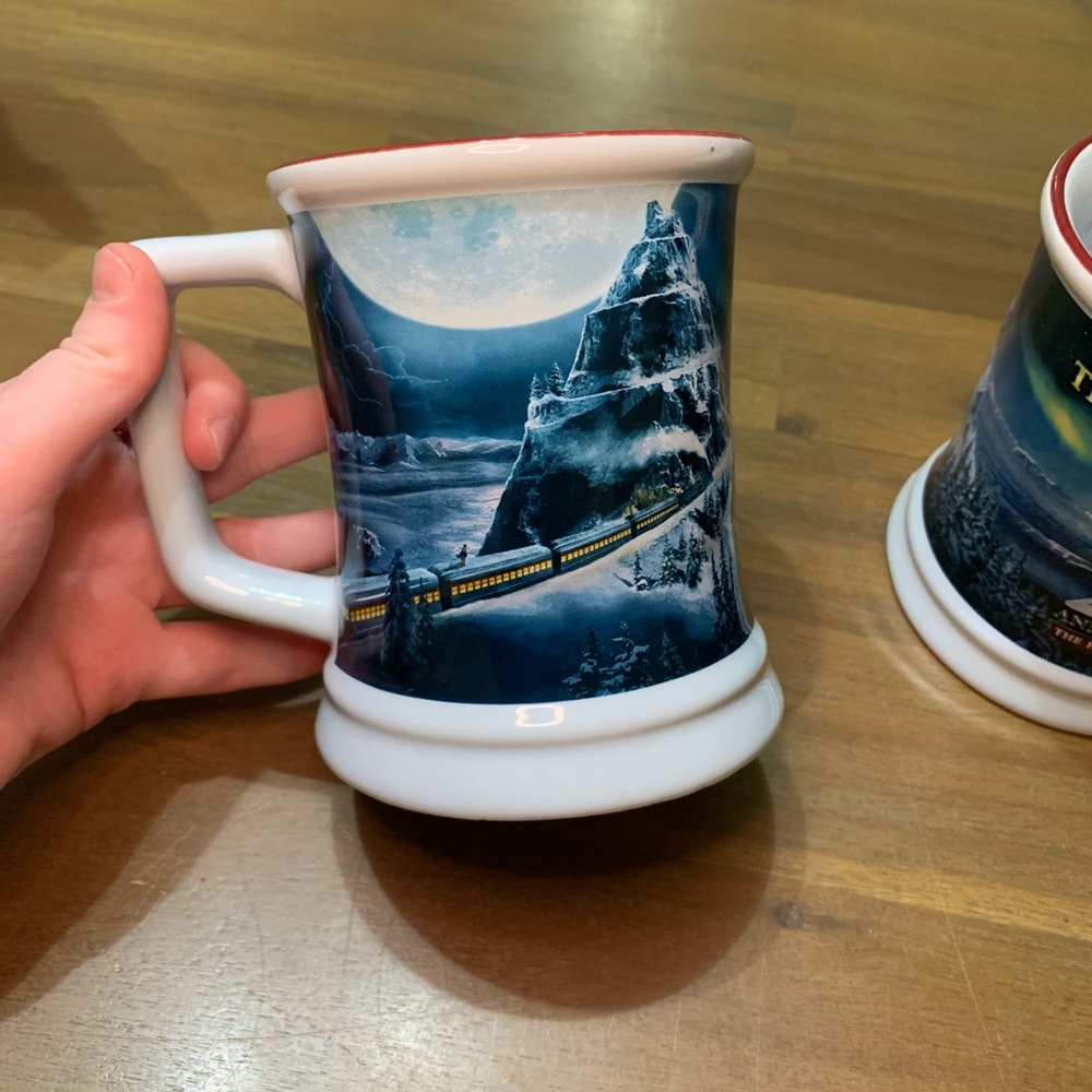 The Polar Express Train Ride Mug Set - Picture 3 of 5